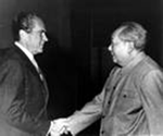 President Nixon and Mao Zedong in 1972